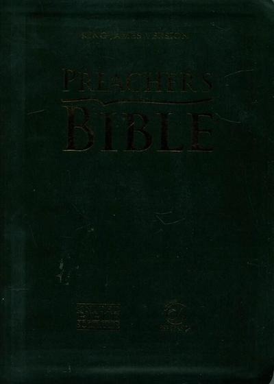 Imagem de Preachers Bible - A Bíblia Do Pregador - Bíblia Em Inglês - Capa Verde Escovado