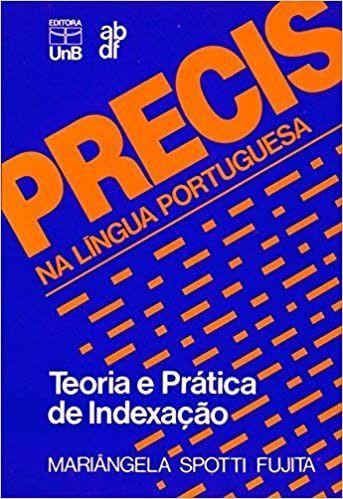 Imagem de Precis na Lingua Portuguesa - Teoria e Pratica de Indexacao