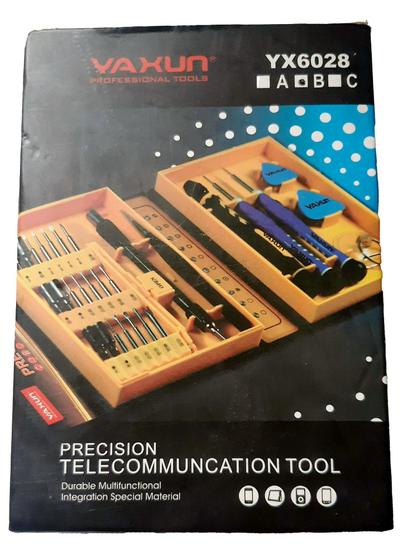 Imagem de Precision Telecomunication Tool - Jogo de Chaves para Reparo de Celulares - YX6028b