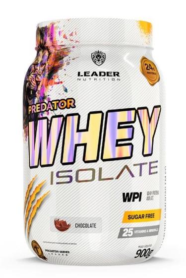 Imagem de Predator Whey Isolate 900g WPI Isolado - Leader Nutrition