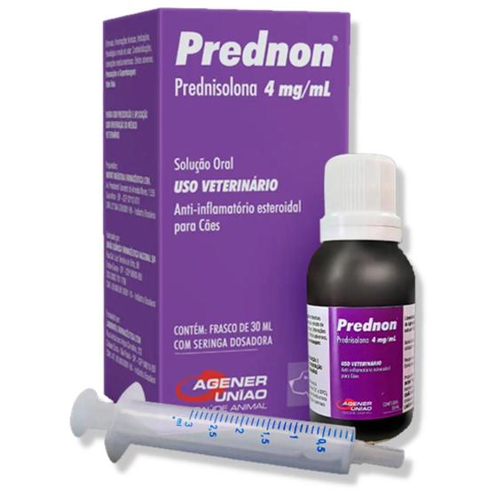 Imagem de Prednon 4mg/ml Solução Oral 30 Ml Com Dosador - Agener União