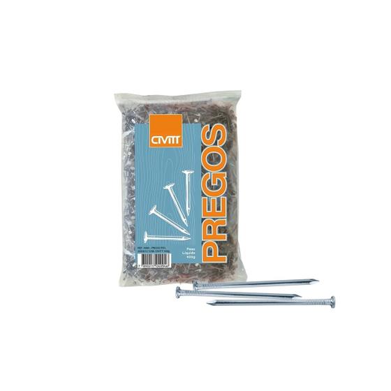 Imagem de Prego 13x15 Com Cabeca Polido 400g Civitt
