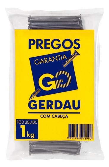 Imagem de Prego 17x27 c/c  1kg Gerdau
