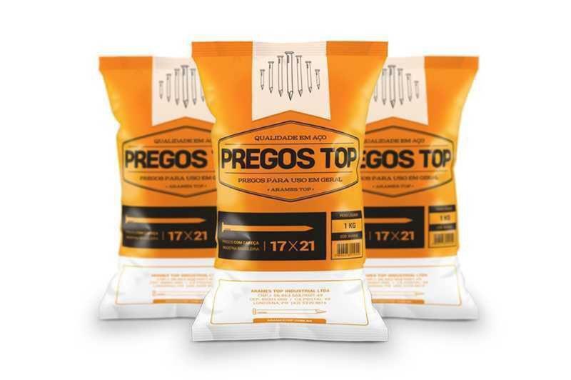 Imagem de Prego 18x27 1.000gr Pregos Top C/cabeÇa - ARAMES TOP
