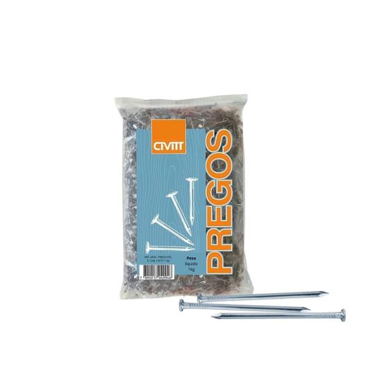 Imagem de Prego 22x48 Com Cabeca Polido 1kg Civitt