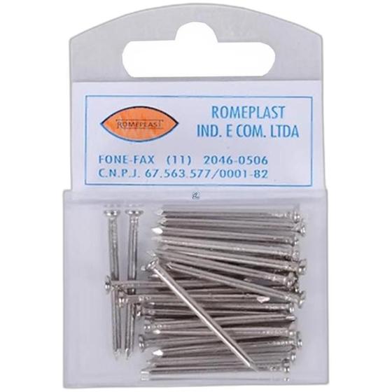 Prego Aco Romeplast Com Cabeca 12x12 Cartela Com 25 Pecas 7896173400227 Menor preço em Prego Aco Romeplast Com Cabeca 12x12 Cartela Com 25 Pecas 7896173400227