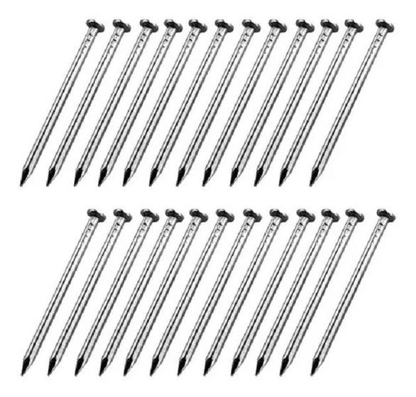 Imagem de Prego Com Cabeca 15x15 Kit Com 100 Pcs Cod.694 Racrafi
