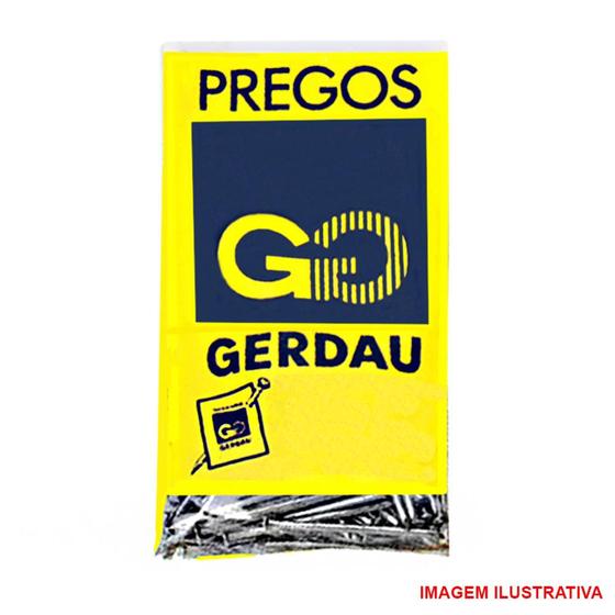 Imagem de prego gerdau 22x48 com cabeça 1 kilo