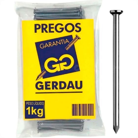 Imagem de Prego Gerdau C/Cabeça 12 X 12