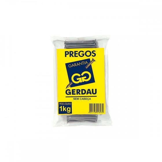 Imagem de Prego Gerdau Sem Cabeca 10X10 Kg  117000125