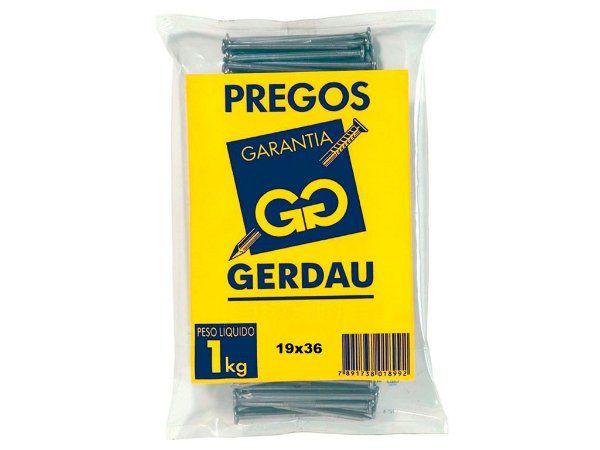 Imagem de Prego polido 19x36 1kg gerdau