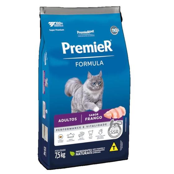 Imagem de Premier formula gatos adult frango 7,5kg