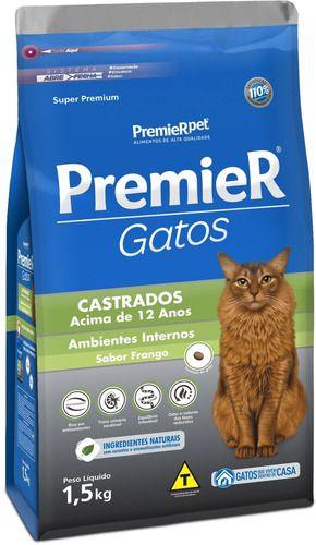 Imagem de Premier gatos ad castrados 12 1.5kg