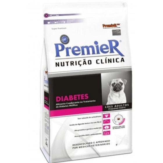 Imagem de Premier Nutrição Clínica Diabetes Cães Adultos Pequeno Porte 10,1kg