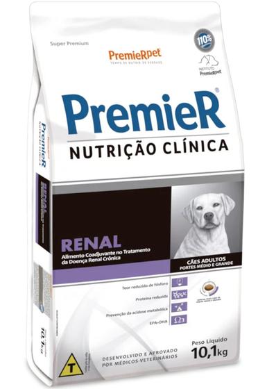 Imagem de PremieR Nutrição Clínica Renal Cães Adultos Porte Médio e Grande 10,1 kg - Premier Pet