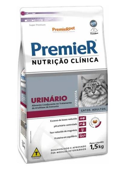 Imagem de Premier Nutrição Clinica Urinário Gatos Adultos 1,5kg