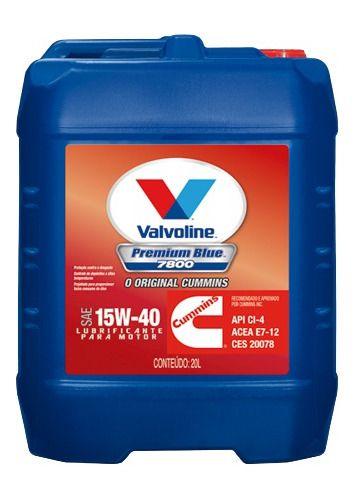 Imagem de Premium Blue 7800 15w40 Valvoline ( 20 Litros )