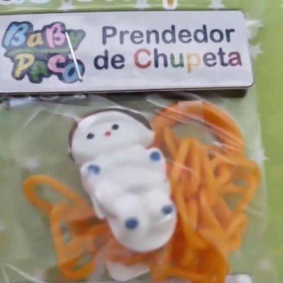 Imagem de Prendedor Corrente de Chupeta Não Tóxico E Seguro Para O Bebê Baby Paco