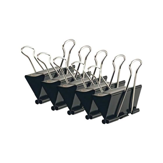 Imagem de Prendedor de papel Binder Clip 25mm BRW caixa com 48un