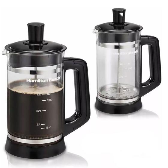 Cafeteira Francesa Hamilton Beach Preto - 40400r