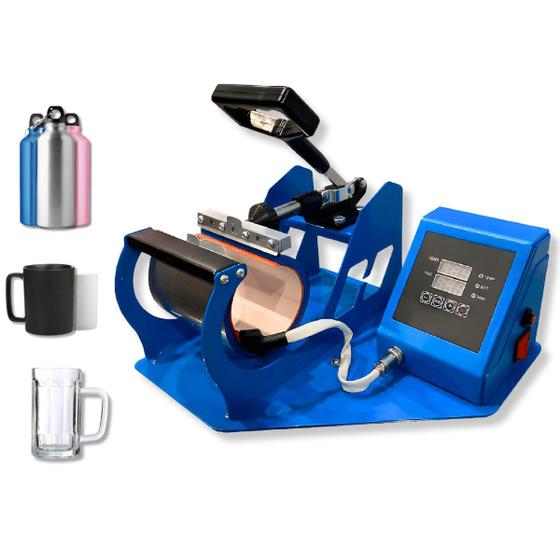 Imagem de Prensa Térmica para Sublimação Canecas Squeezes Compacta Mug Compacta Print 220v