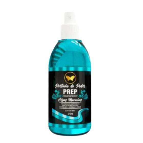 Imagem de Prep Aguas Marinhas Higienizador Bactericida Para Alongamento Unha Gel Fibra Acrigel P/Manicures 210ML