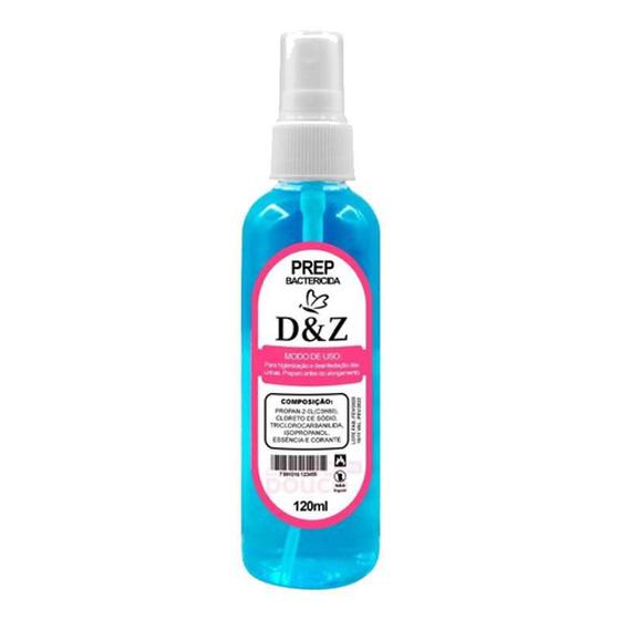 Imagem de Prep d&z 120ml higienizante bactericida para unhas manicure