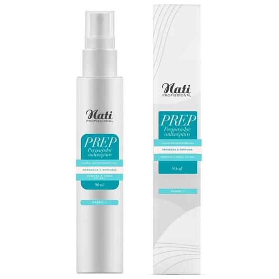 Imagem de Prep Preparador Antisséptico Nati 90Ml Unhas Em Gel