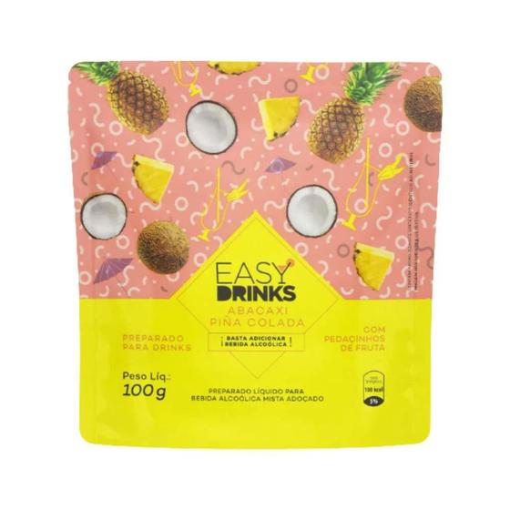 Imagem de Preparado de frutas abacaxi pina colada easy drinks 100g