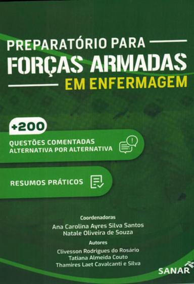 Imagem de Preparatorio para forças armadas em enfermagem - SANAR