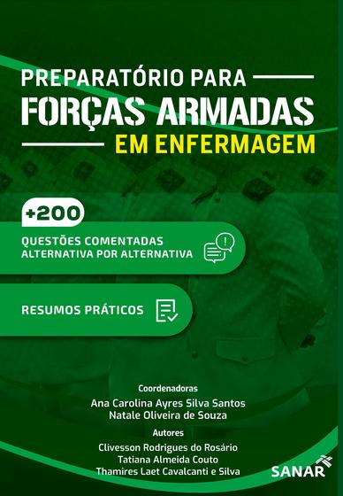 Imagem de Preparatorio para forças armadas em enfermagem - SANAR