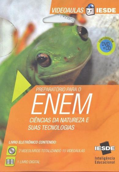 Imagem de Preparatório Para O Enem - Ciências Da Natureza E Suas Tecnologias - Vídeoaula Iesde - CD-ROM E Dvd