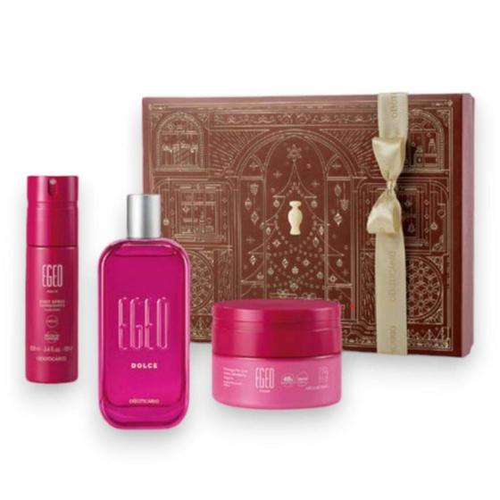 Imagem de Presente Feminino Kit Perfume Egeo Dolce Natal 2024