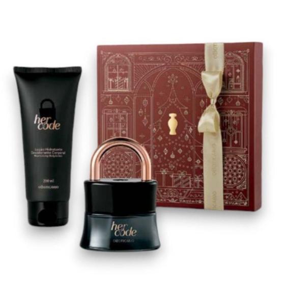 Imagem de Presente Feminino Kit Perfume Her Code O Boticário Natal