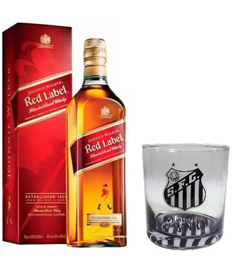 Imagem de Presente Kit Red Label + Copo Personalizado Time Do Coração