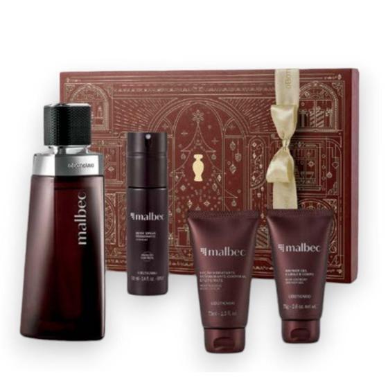 Imagem de Presente Masculino Kit Malbec Tradicional O Boticário Natal