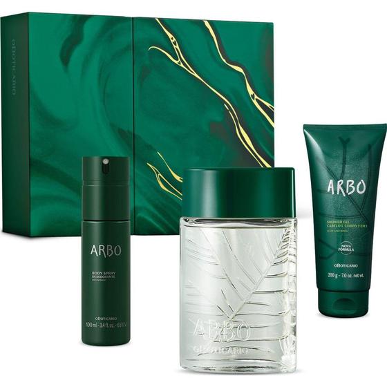 Presente Masculino Kit Perfume Arbo O Boticário - Kit de Perfume ...