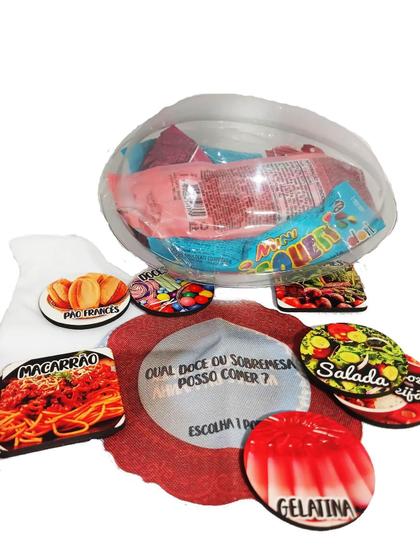 Imagem de Presente Páscoa Autistas Chocolates E Guloseimas + Jogo Da