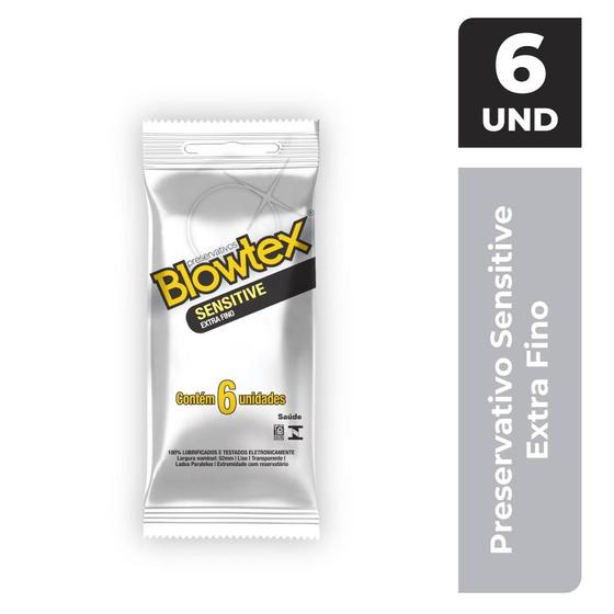 Imagem de Preservativo Blowtex Sensitive 6un