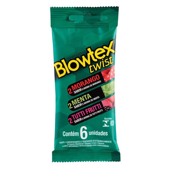 Imagem de Preservativo Blowtex Twist 6 Unidades