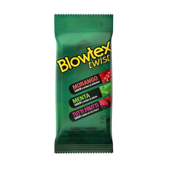 Imagem de Preservativo Blowtex Twist Com 6 Unidades