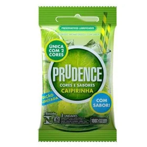 Imagem de Preservativo Caipirinha Com 3 Unidades Prudence