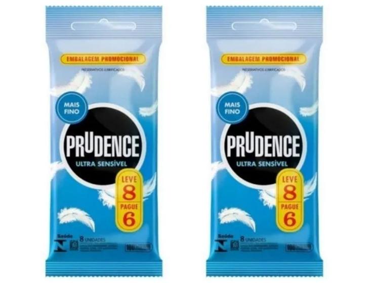 Imagem de Preservativo Camisinha Prudence Sensivel Pele Com Pele 16 Un