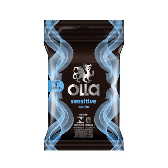 Imagem de Preservativo Olla Sensitive Mais Fino 03 Und Olla