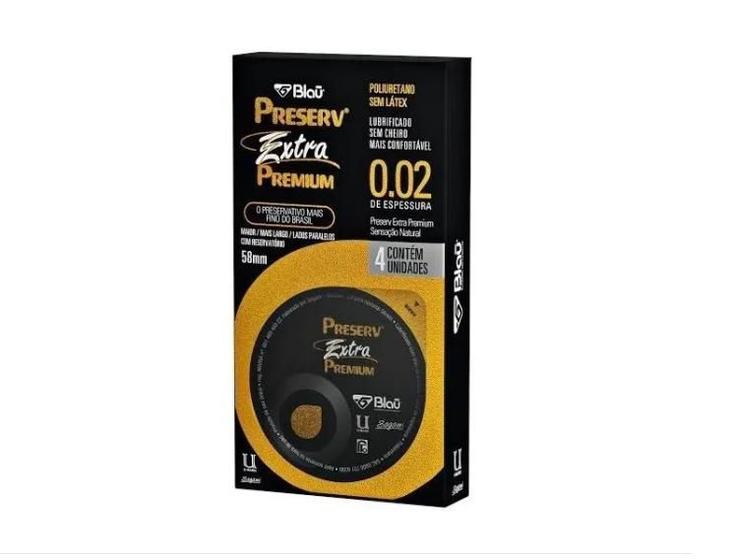 Imagem de Preservativo Preserv Extra Premium ( 2x4 Camisinhas )