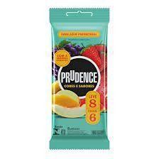 Imagem de Preservativo Prudence, cores e sabores leve 8 pague 6