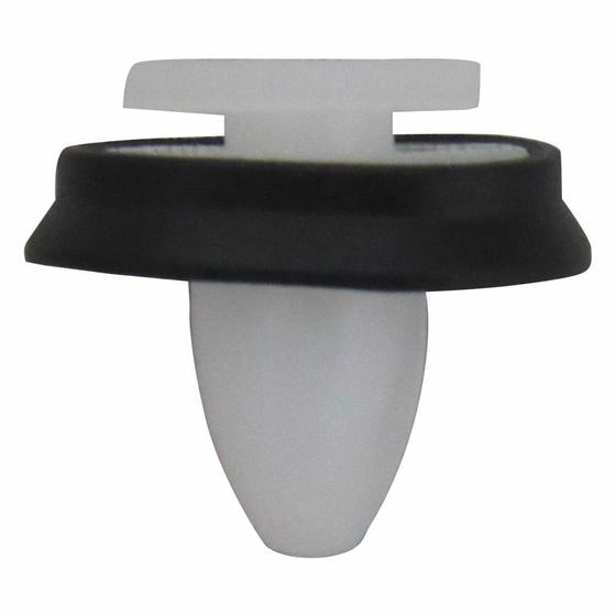 30 Clip In Plastica Per Finiture Auto – Compatibili Con Fiat Ducato, Ricambio OEM 71728806, Lunghezza 17mm, Per Pannelli Porta, Colore Bianco E Nero