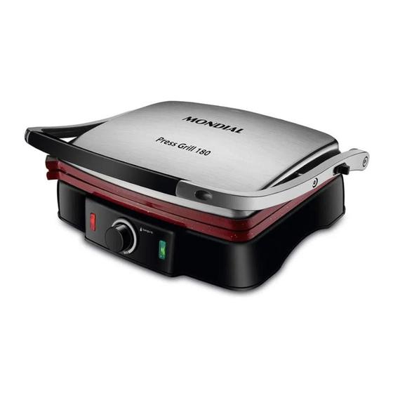 Press Grill Mondial Red Ceramic PG02 é ruim? Press Grill Mondial Red Ceramic PG02 é boa?