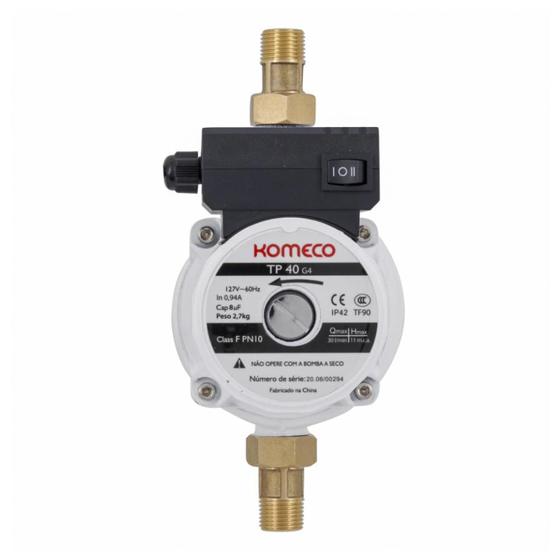Pressurizador De Água Komeco Tp40 G4 120 Volts Menor preço em Pressurizador De Água Komeco Tp40 G4 120 Volts