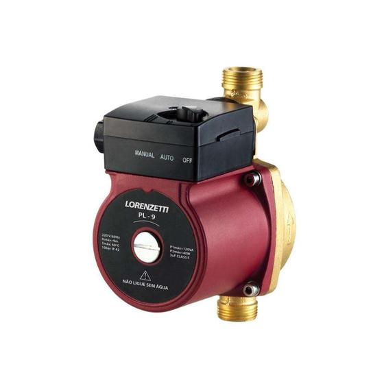 Pressurizador Lorenzetti Fluxostato Mini 120W 220V PL-9 Menor preço em Pressurizador Lorenzetti Fluxostato Mini 120W 220V PL-9